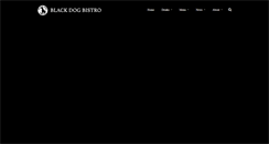 Desktop Screenshot of blackdogbistro.ca