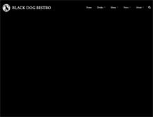 Tablet Screenshot of blackdogbistro.ca